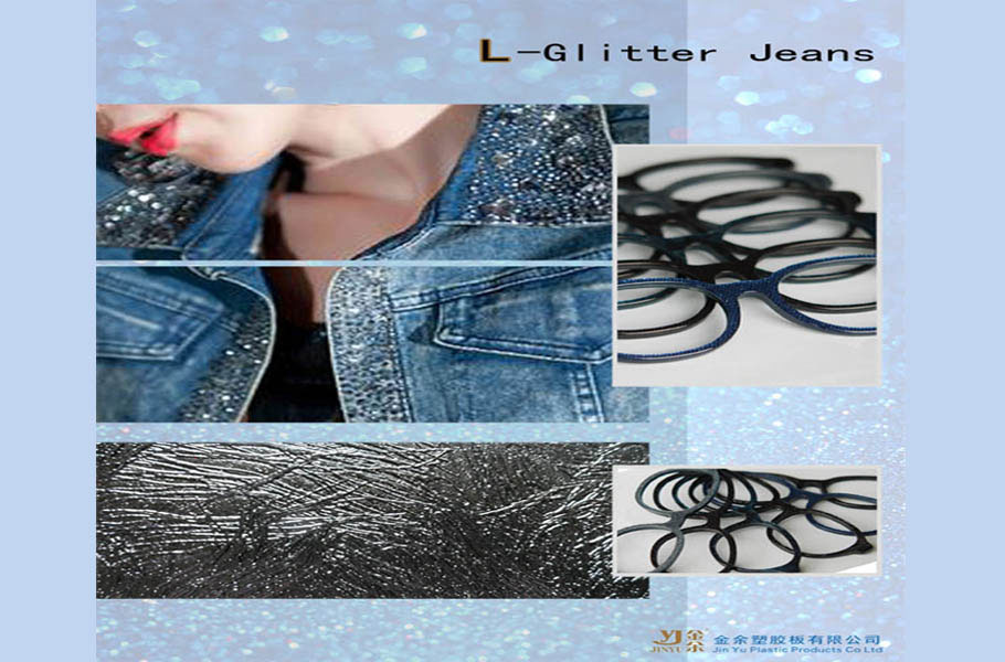 L-GLITTER JEANS